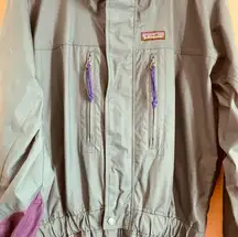 Patagonia Vintage One-Piece Ski Snowsuit Teal Women’s 10 Retro Colorblock