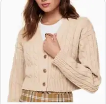 Aritzia Sundays Best knit wool cardigan XXS