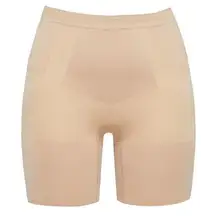 Spanx On Core Mid Thigh Short Soft Nude Medium