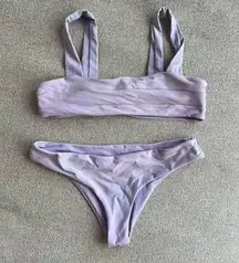 Zaful Purple Bikini Set Size 4