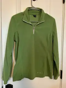 Eddie Bauer Vibrant Green Fleece Pullover