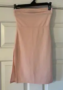 Pink Slip Dress