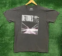Deftones North American Tour Nu Metal Band T-Shirt Size Large