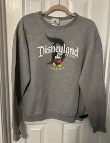 Disney Parks “Disneyland” Gray Crewneck size medium