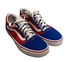 Vans Old Skool BMX Checker Red Blue