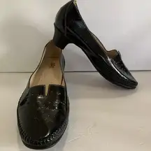 SAS black shoes 11W 11 W 11 wide heels comfortable versatile RARE HTF BEAUTIFUL