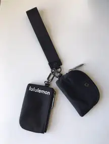 Dual Pouch Wristlet