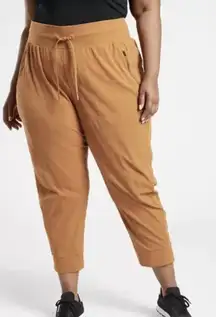 NWT Athleta Trekkie North‎ Jogger Pant in Big Sur Brown Size 24