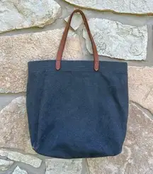 Madewell Canvas Transport Tote Bag Gray