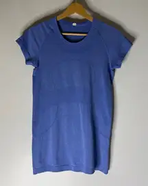 lululemon swiftly tech short sleeve Blue Size 6