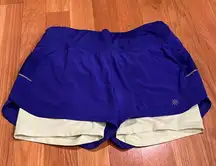 Athleta 2 in 1 shorts size medium.