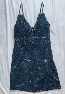 Xtraordinary Dress Homecoming Navy sparkle