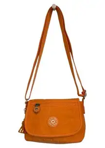 Kipling Orange Sabian Mini Crossbody Bag