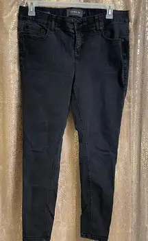 Torrid Bombshell Stretch High Rise Skinny Jeans Black, 16R