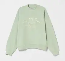 Green Bershka Crewneck Size M