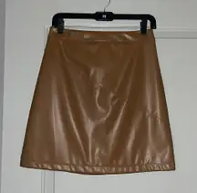 Saks Off Fifth Leather Skirt