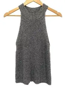 Mango Knit Mock Neck Tank Top