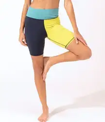 THREADS 4 THOUGHT WOMEN’S YESENIA COLORBLOCK RIB MIX SHORT SIZE SMALL