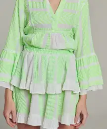 Devotion Twins Folegandros Tiered Mini Skirt O/S