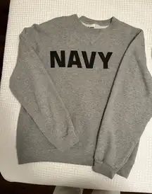 Navy Crewneck 