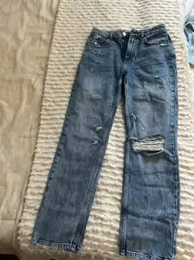 Straight Leg Jeans