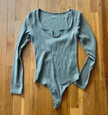 Green Abercrombie and Fitch body suit size M