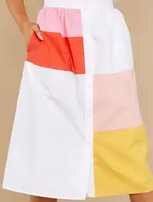 NWT Moodie ColorBlock Skirt