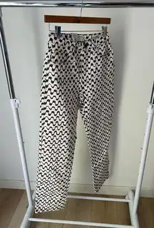 NWT Cotton On Brown/White Patterned Jeans Size 4