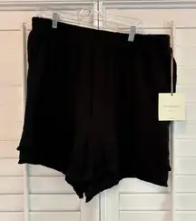Cynthia Rowley‎ Black Pull On Shorts Size 2X