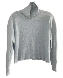 The‎ Group Babaton Gray long sleeve turtleneck women's large comfy lounge basic