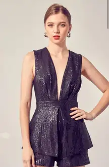 Sequin Romper