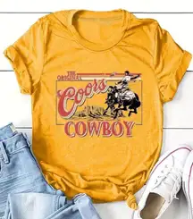 Coors The Original  Cowboy Graphic Tee