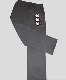 Hello Kitty brand gray sleep pants! Comfy cozy