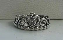 Size 7 Pandora Princess Ring