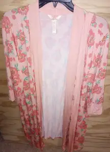 Women's Matilda Jane Robe Floral Winding Down Large Lounge Housecoat