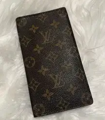 Louis Vuitton  Mono Checkbook