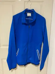 Champion Performax Jacket Zip Up Duofold Warm CTRL Blue Reflective Womens Large
