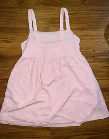 PacSun Pink Babydoll Mini Dress