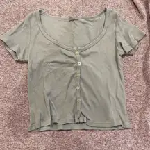 Brandy Melville John Galt Blue Top