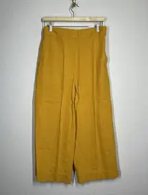Madewell Medium Tall Huston Pull On Crop Pants MT Golden Lantern