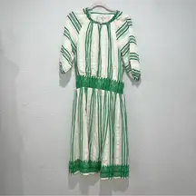 Joie Striped Midi Dress