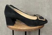 Italian Vintage Leather Heels Size 7M