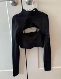 Garage tank with long sleeve