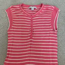 Tommy Hilfiger button up tank top