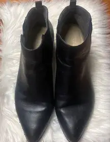 - Black booties by Bar III