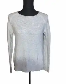 Long Sleeve Knitted Bateau Neck Sweater