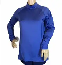 Reebok Mock Turtleneck Long Sleeve Workout Top L