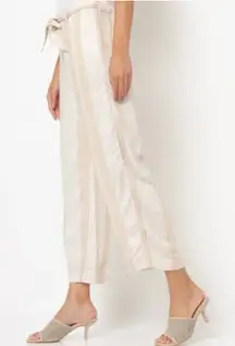 Tommy Hilfiger Striped Palazzo Wide Leg Cropped Pants Size 6 NWT