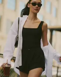 Abercrombie & fitch YPB sculptLUX Hybrid Flyaway Onesie new size M