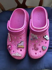 Barbie Crocs Crush Clogs The Movie Mega x Electric Pink Women’s 10
